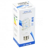 LED izzó spirál E27 - 9W + postaköltség csak 1 Ft