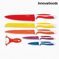 InnovaGoods Kerámia Kés és Hámozó Készlet (6 darab) + postaköltség csak 1 Ft
