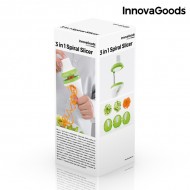 InnovaGoods 3 az 1-ben Spirális Zöldségvágó + postaköltség csak 1 Ft