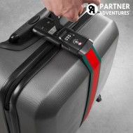 Partner Adventures Bőröndpánt Mérleggel és Biztonsági Kóddal + postaköltség csak 1 Ft
