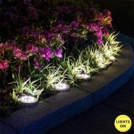 Napelemes kerti világítás - 4 darabos készlet