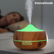 InnovaGoods LED Wooden-Effect Párásító Aroma Diffúzor + postaköltség csak 1 Ft
