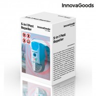 InnovaGoods 5 az 1-ben Szenzoros LED Kártevőriasztó + postaköltség csak 1 Ft