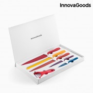 InnovaGoods Kerámia Kés és Hámozó Készlet (6 darab) + postaköltség csak 1 Ft