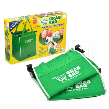 Grab Bag 2db bevásárló táska + postaköltség csak 1 Ft
