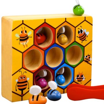 Színes méhkas játék + postaköltség csak 1 Ft